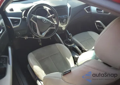 2014 Hyundai Veloster z USA, uszkodzony, nr VIN KMHTC6AD1EU198737